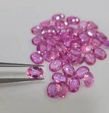 Hot Pink Sapphire Oval