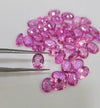 Hot Pink Sapphire Oval