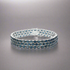 london blue topaz sterling silver bracelet