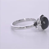 Star Sapphire Silver Ring