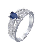 Diffusion Blue Sapphire Ring