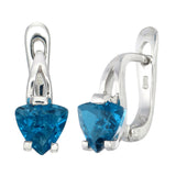 london blue topaz earrings